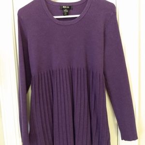 Purple Sweater by Style & Co., size Medium